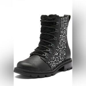 NIB Sorel Lennox Lace Cozy Winter Boot - Sz 6.5